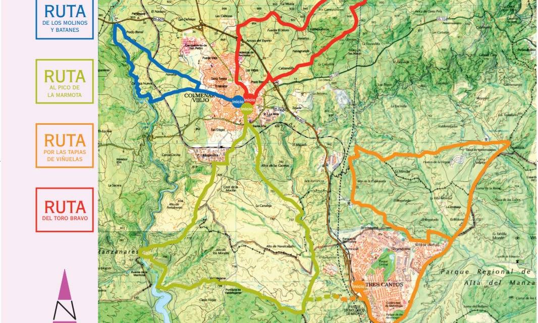 Rutas por las vias pecuarias de Tres Cantos