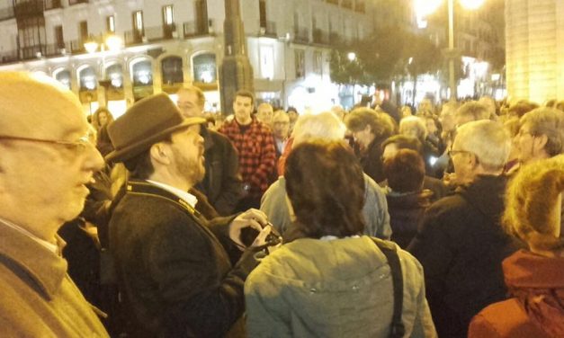 Ciudadanas indignadas en Sol