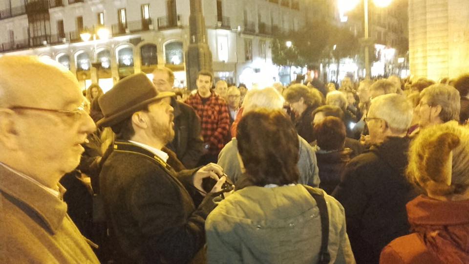 Ciudadanas indignadas en Sol