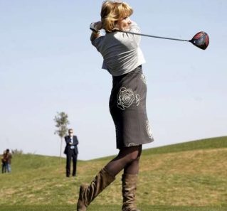 El golf, la familia Aguirre y los «políticos» de su entorno