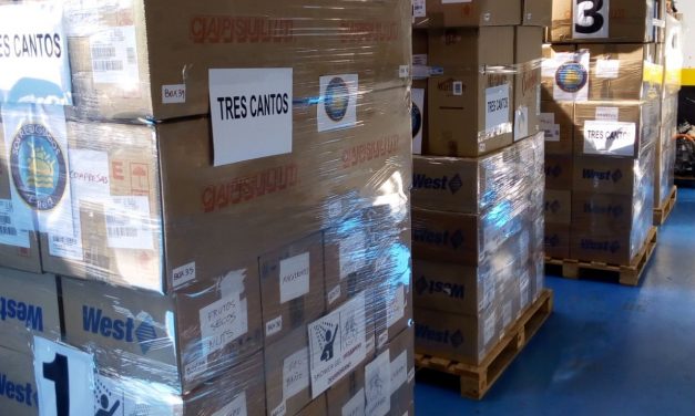 Agradecimiento a los vecinos de Tres Cantos – Campana SOS Refugiados